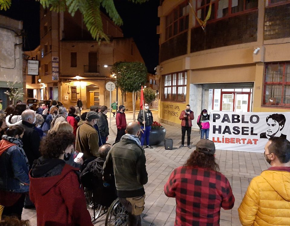 manfiestació pablo hasél