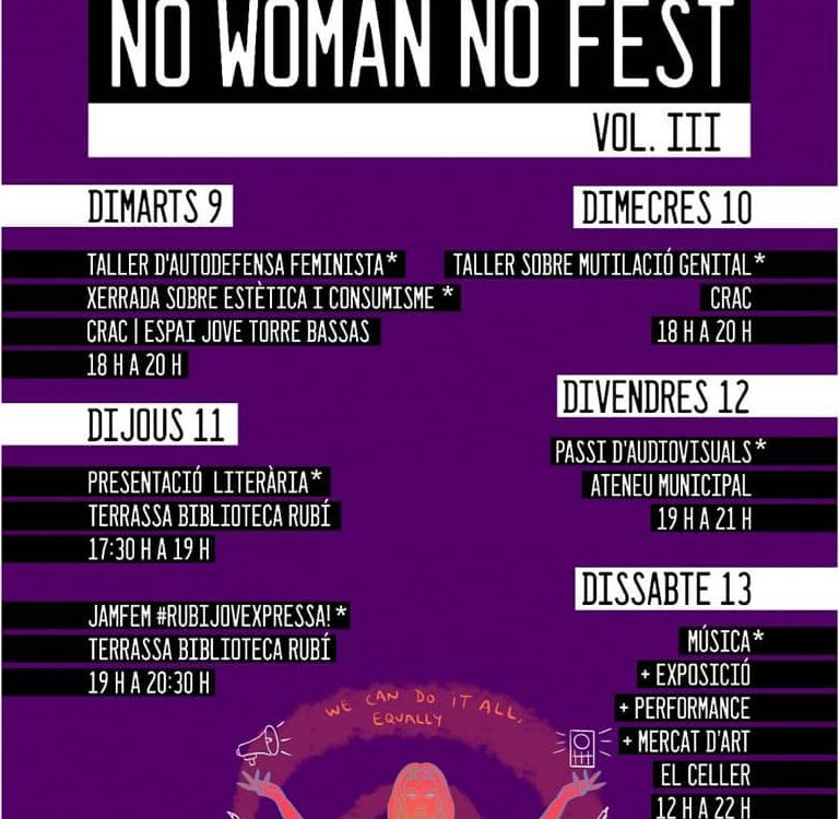 no woman no fest