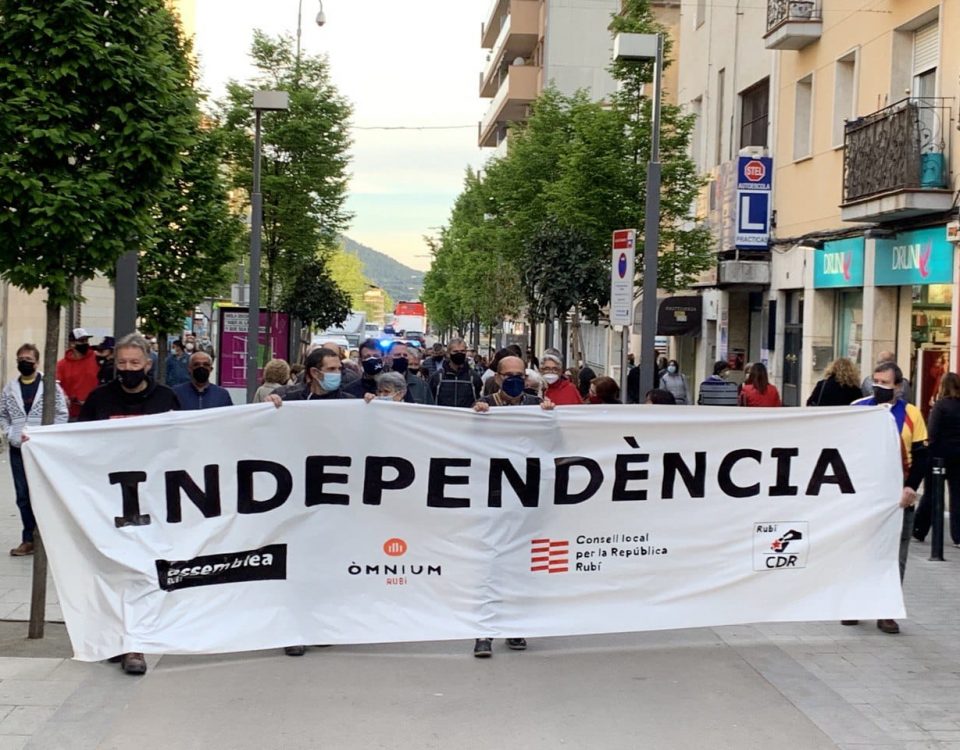 manifestació independentista