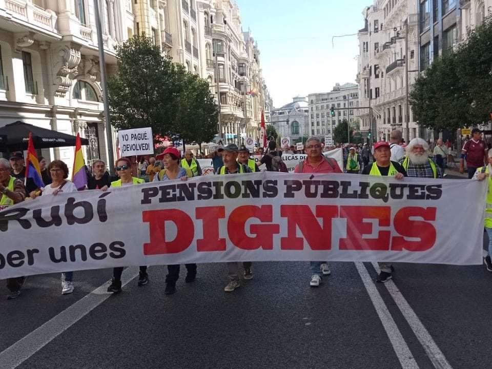 pensionistes de Rubí a Madrid